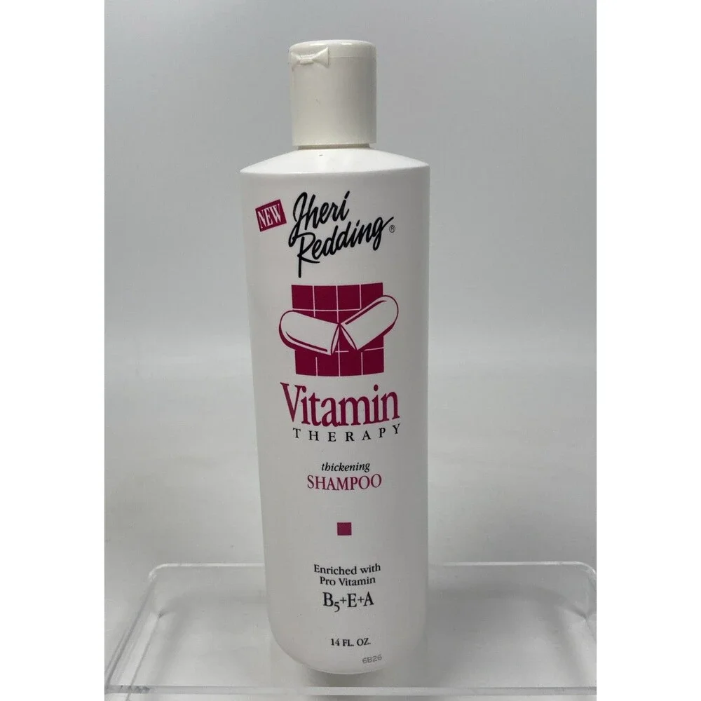 Jheri Redding Vitamin Therapy Thickening Shampoo Pro Vitamin B E A 14 Fl Oz VTG